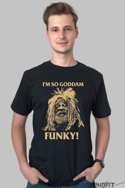 Tricou Rock Funky Vibes - I'm So Goddam Funky! barbat negru