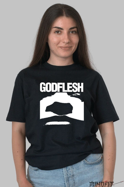 Tricou Rock Godflesh - Industrial Sound Impact dama negru