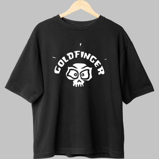 Tricou Rock Goldfinger - Skull Graphic Edition fata