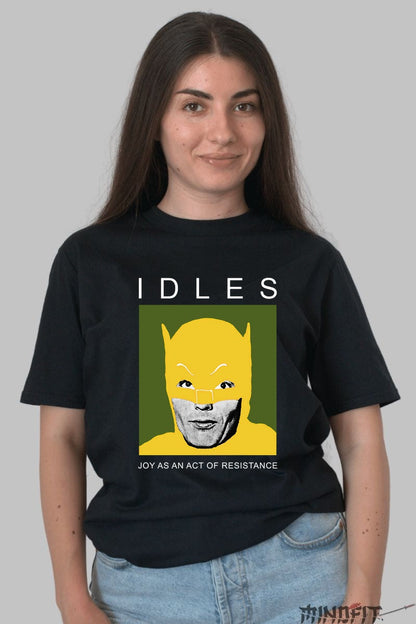 Tricou Rock IDLES - Joy as an Act of Resistance dama negru