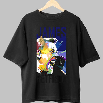 Tricou Rock James Hetfield - Energie Exploziva fata