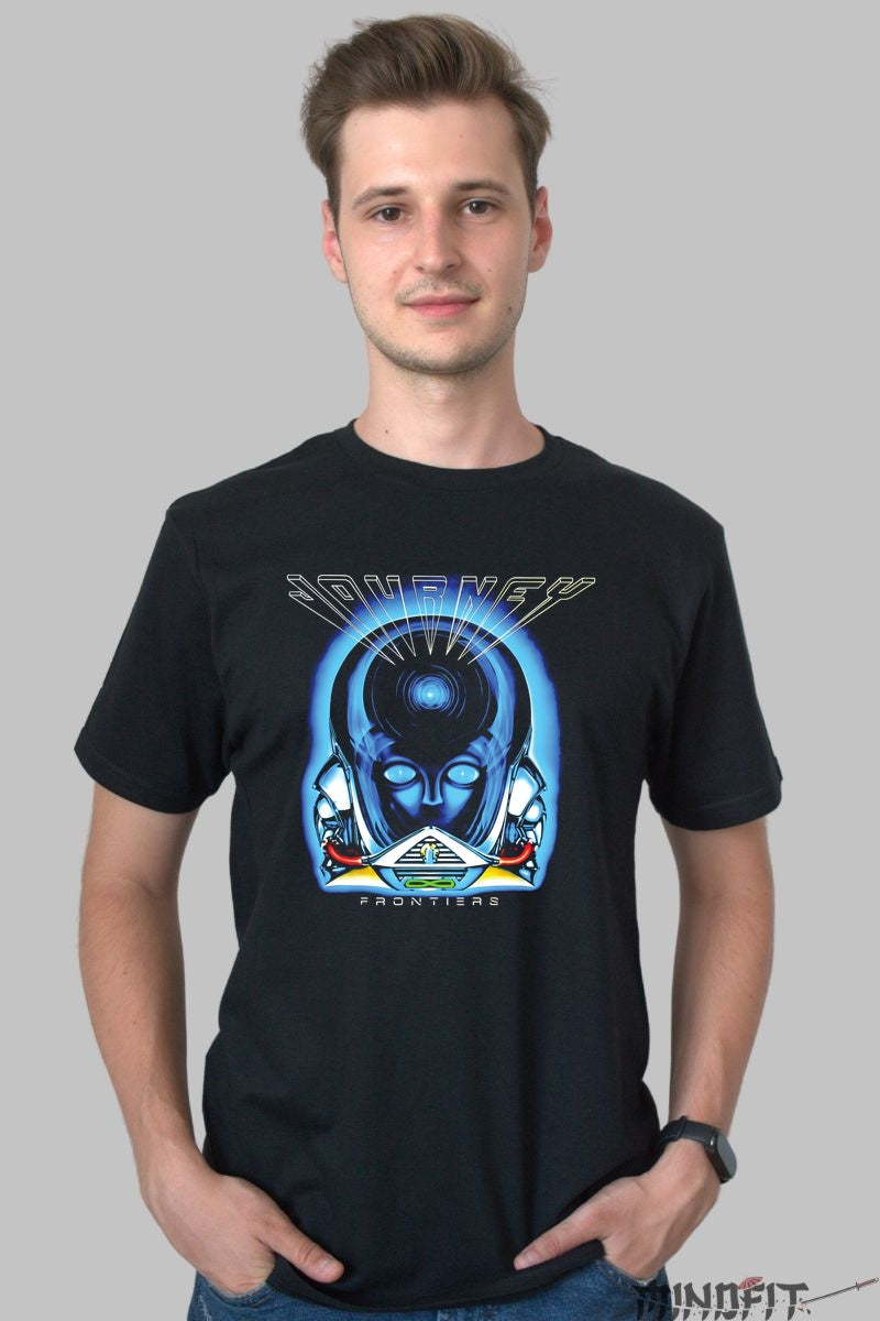 Tricou Rock Journey - Frontiers Classic Art barbat negru
