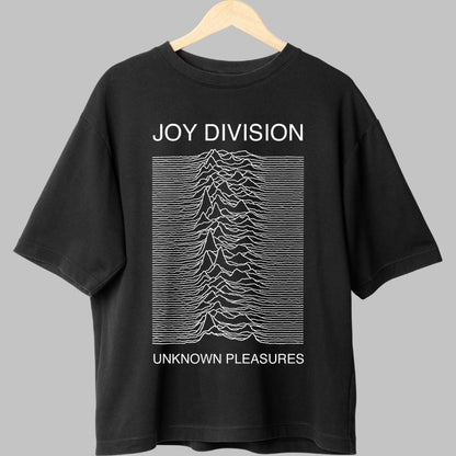 Tricou Rock Joy Division - Unknown Pleasures Iconic Wave fata