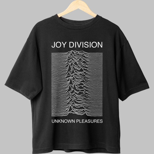 Tricou Rock Joy Division - Unknown Pleasures Iconic Wave fata