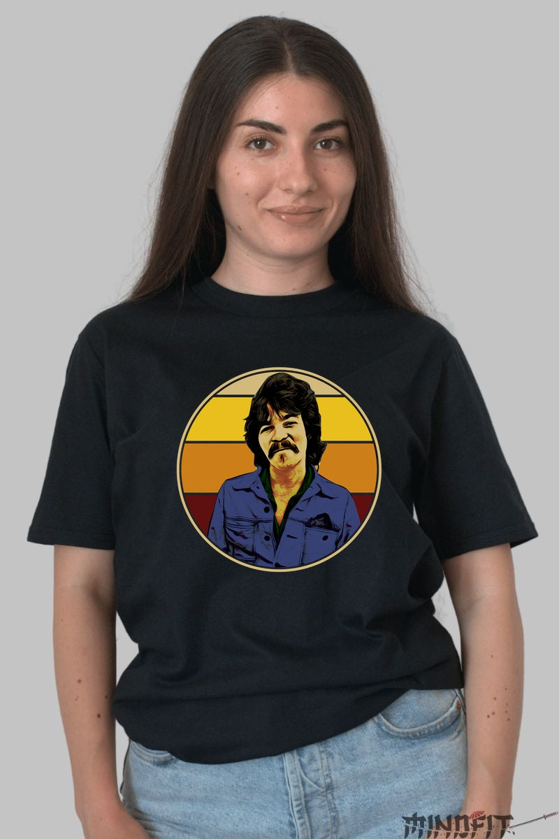 Tricou Rock Legends - Vibe Retro Autentic dama negru