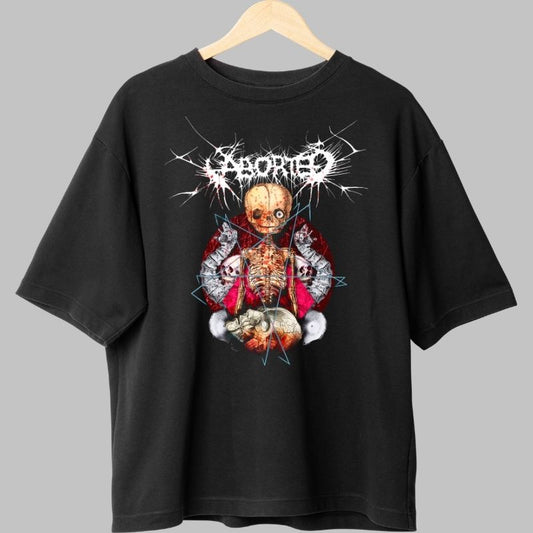 Tricou Rock Metallica - Craniul Electric din Umbra negru