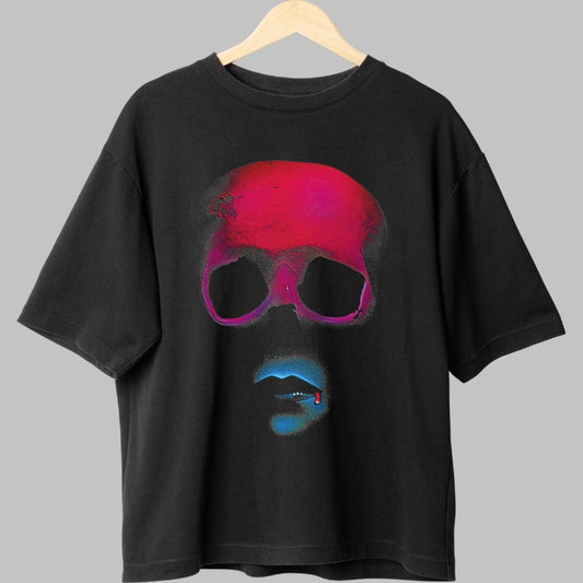 Tricou Skull Kiss - Arta urbana care electrizeaza fata
