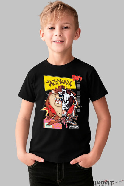 Tricou Tazmania Anatomie - Cartoon Network baiat negru