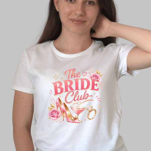 Tricou The Bride Club - Eleganta si Stil pentru Momentul Tau Special