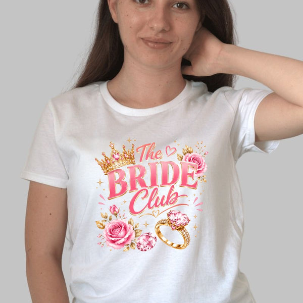 Tricou The Bride Club - Eleganta si Stil pentru Viitoarea Mireasa