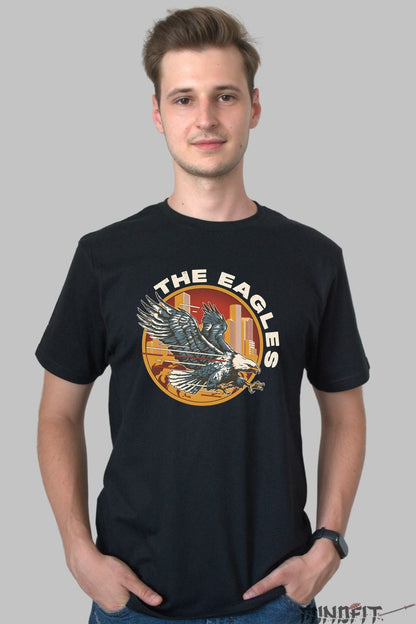 Tricou The Eagles - Spiritul Rockului American barbat negru