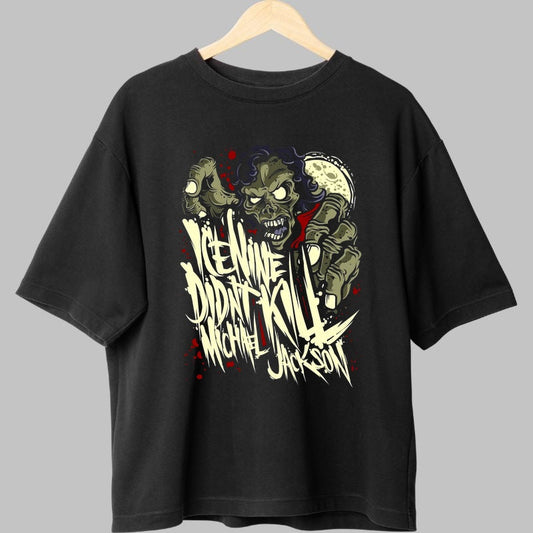 Tricou Thriller Vibe - Michael Jackson Zombie fata