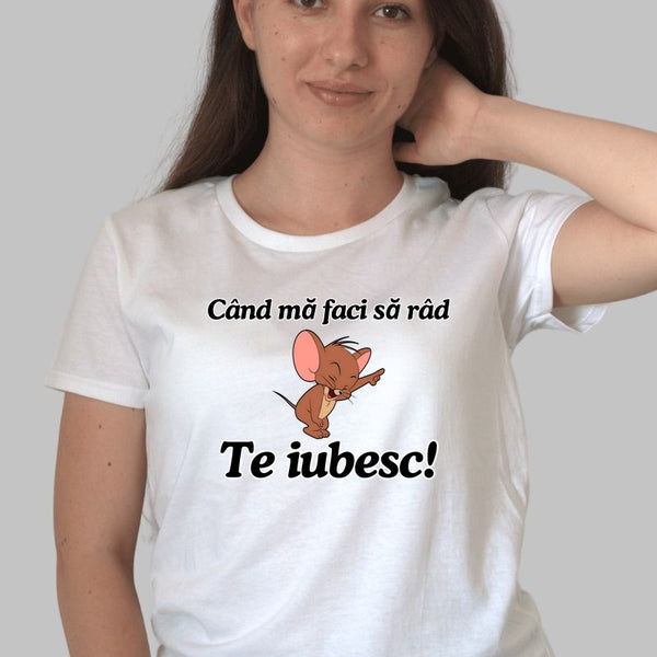 Tricou Tom Si Jerry – Cand Ma Faci Sa Rad