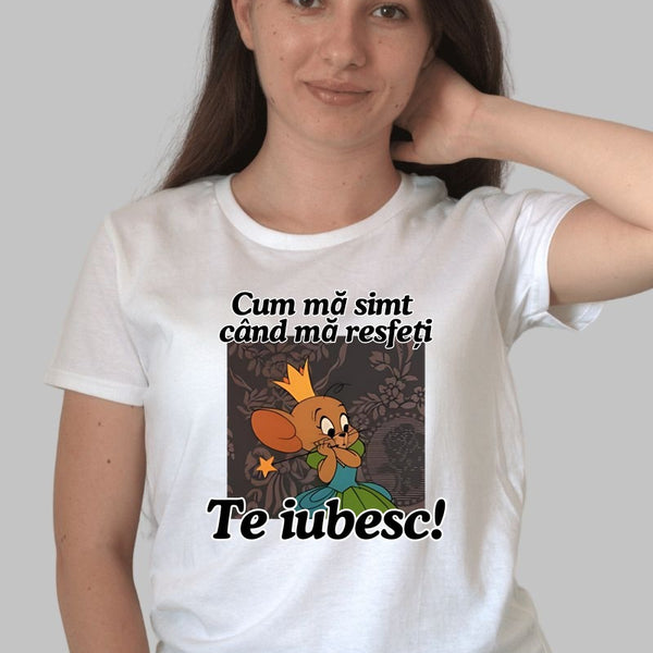 Tricou Tom Si Jerry – Cum Ma Simt Cand Ma Resfeti