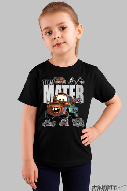 Tricou Tow Mater - Disney Cars fata negru