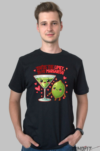 Tricou Valentine's Day Cuplu - You-re The Limey To My Margarita barbat negru