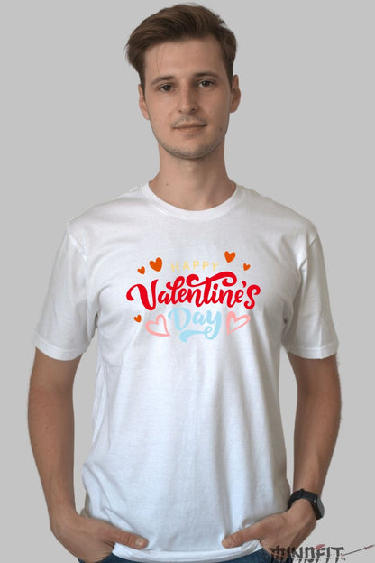 Tricou Valentine's Day - Happy Valentine's Day Love Edition barbat alb