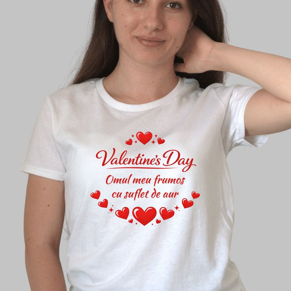 Tricou Valentine's Day - Suflet de Aur